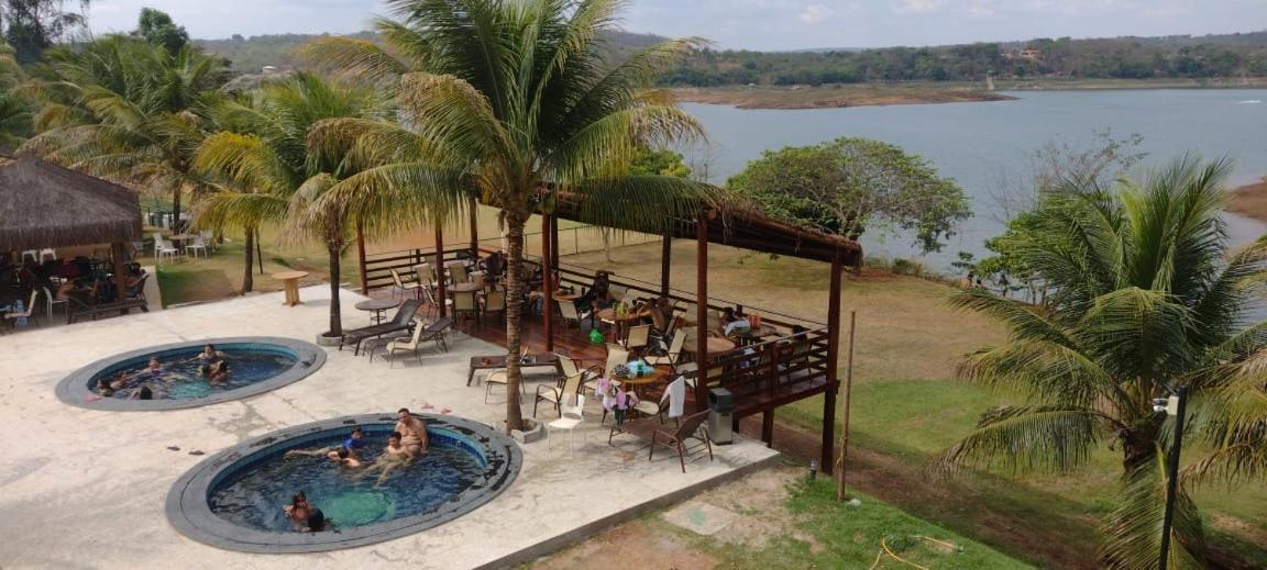 Aldeia Do Lago Caldas Novas Lindo Apt Com Cozinha Mobilia Nova Pode Levar Bebidas Na Area Das Piscinas Εξωτερικό φωτογραφία